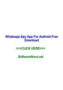 Android Mobile Spy Apps Free Download
